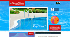 Desktop Screenshot of akoolpoolservice.com